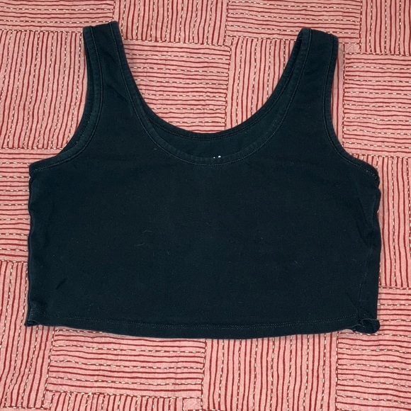 Boob Design women’s small Classic Black Tank / cropped Top - Picture 1 of 9